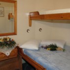Cabins above deck