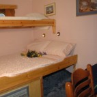 Cabins above deck