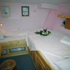 Cabins below deck