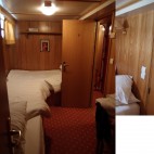 twin bed cabin