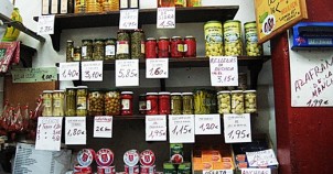 Olives for sale in Andalusia