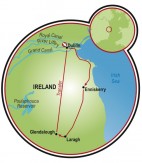 Dublin und Wicklow Map