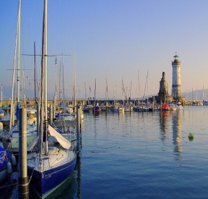 Lindau harbor